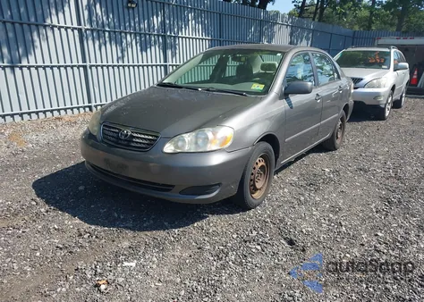 2008 Toyota Corolla Le из США, поврежденный, VIN 2T1BR32E38C894649